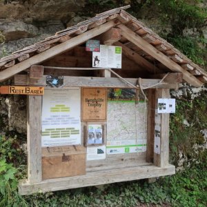 Notice Board on the Trail
