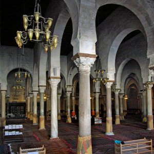 Kairouran Great Mosque - Prayer Hall