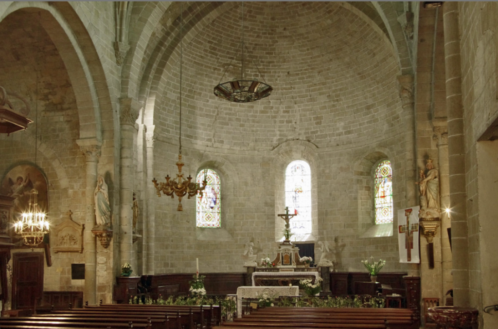 Abbaye de St Hilaire - chancel