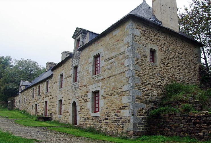Abbaye de St Maurice C17th farm