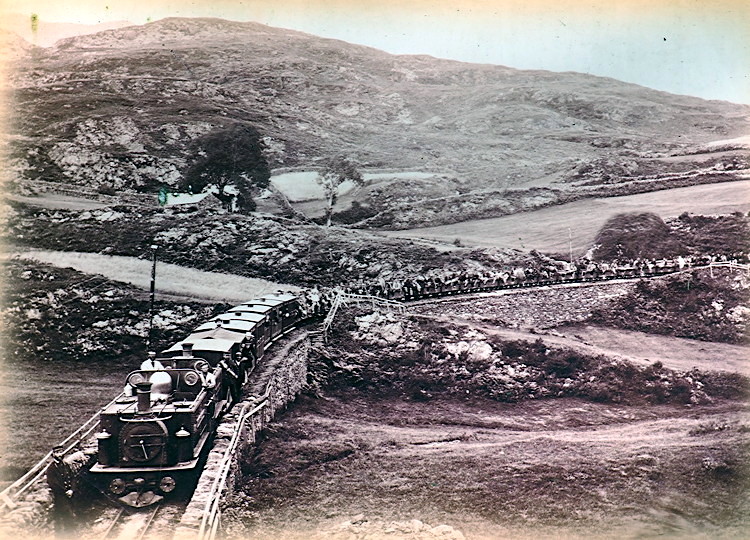 An early passenger train