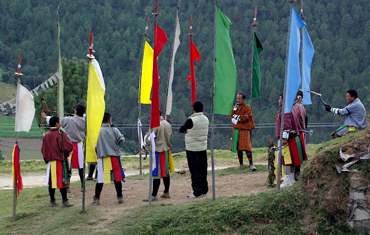 Archery, Mongar, Bhutan