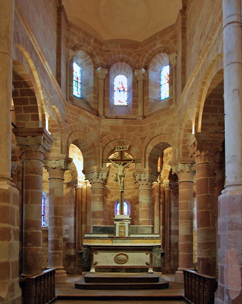 Bouzels, Church of Ste Fauste - chancel