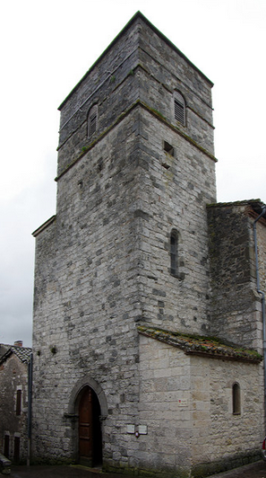 Castelnau-de-Montmiral, church