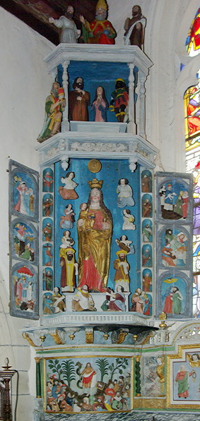 Chapelle Notre-Dame du Crann, retable