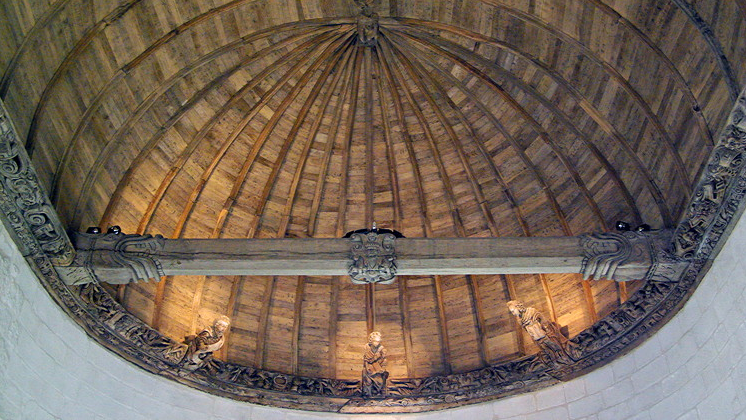 Château de Kerjean chapel dome