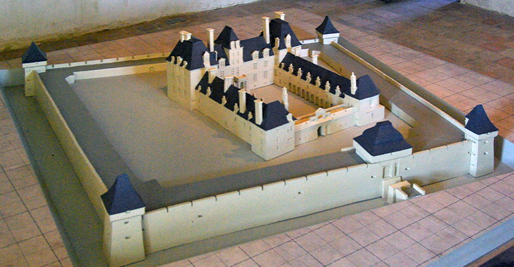 Château de Kerjean, model