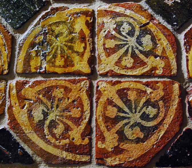 Château de Suscinio C13th tiles