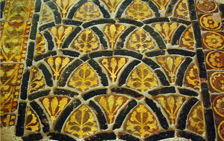 Château de Suscinio C13th tiles