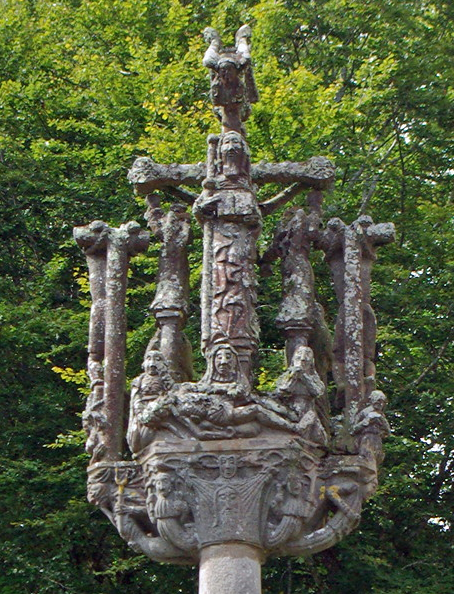 Church of St Herbot, calvary