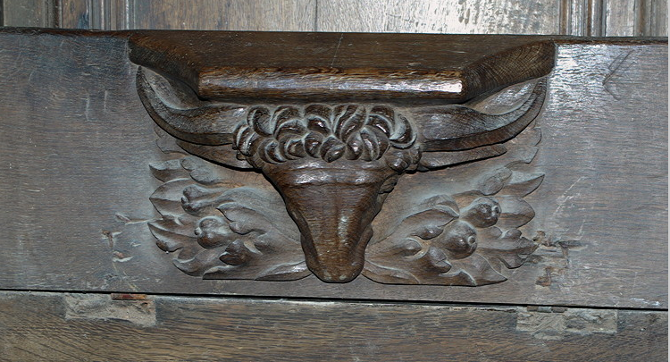 Church of St Herbot, misericord