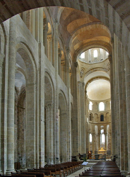 Conques, Abbey-Church of Saint-Foy - nave