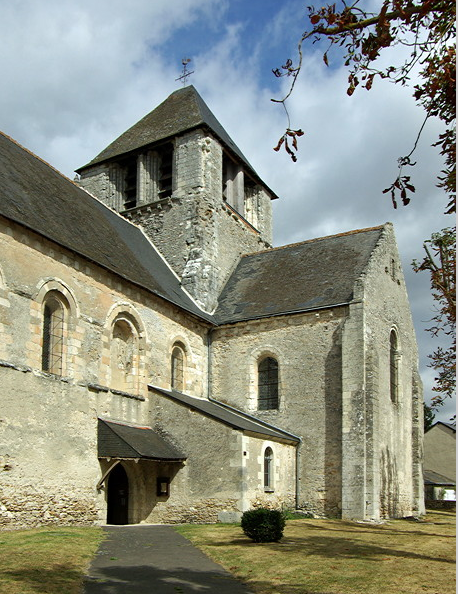 Cormery, Église Notre Dame de Fougeray.png