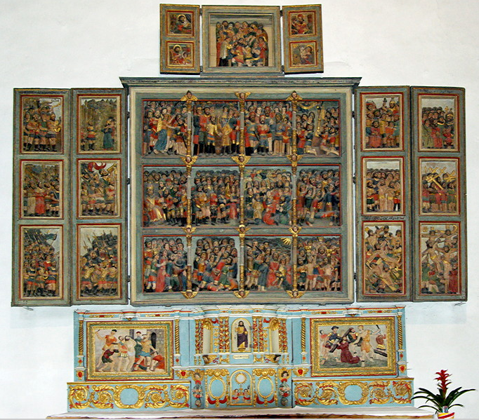 Crozon Church Retable of the Ten Thousand Martyrs