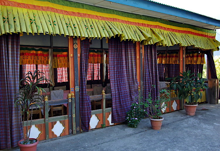 Dining room, Druk Deothang Annex at Kyidling, Trashigang, Bhutan