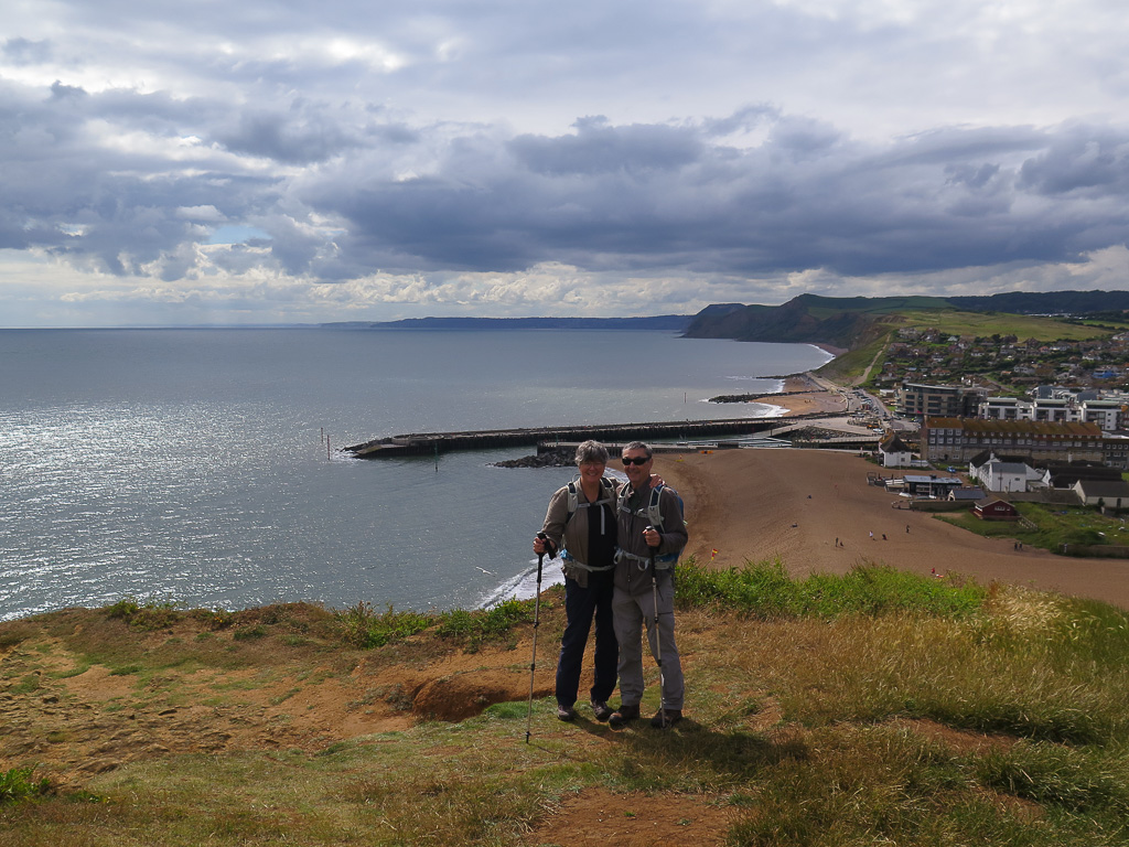 Dorset coast at West Bay