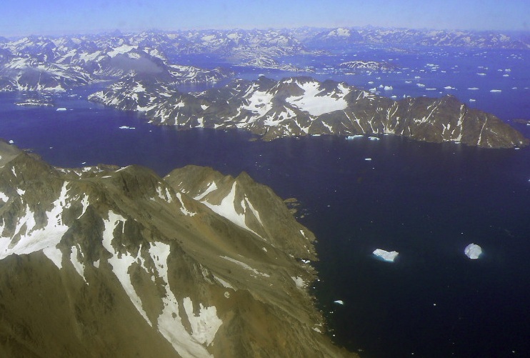 East Greenland From The Air 3