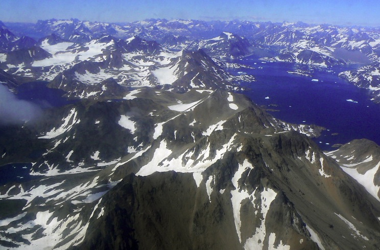 East Greenland From The Air 4