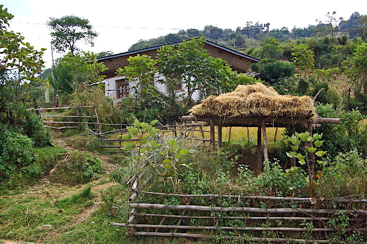 Farmhouse near Radi, Bhutan