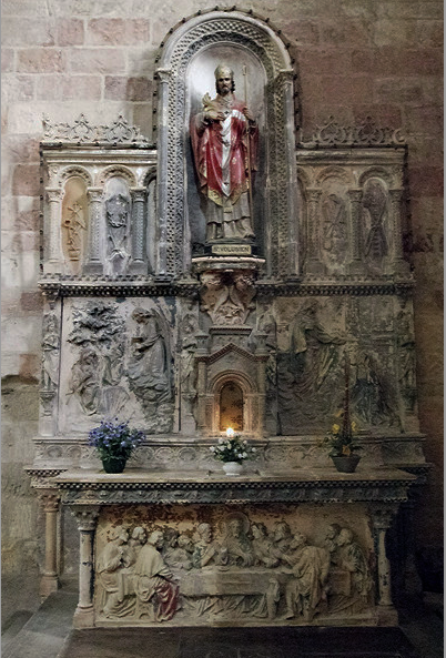 Foix, Abbatiale St-Volusien - south altar