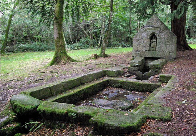 Fountain of St Gildas, near Cast