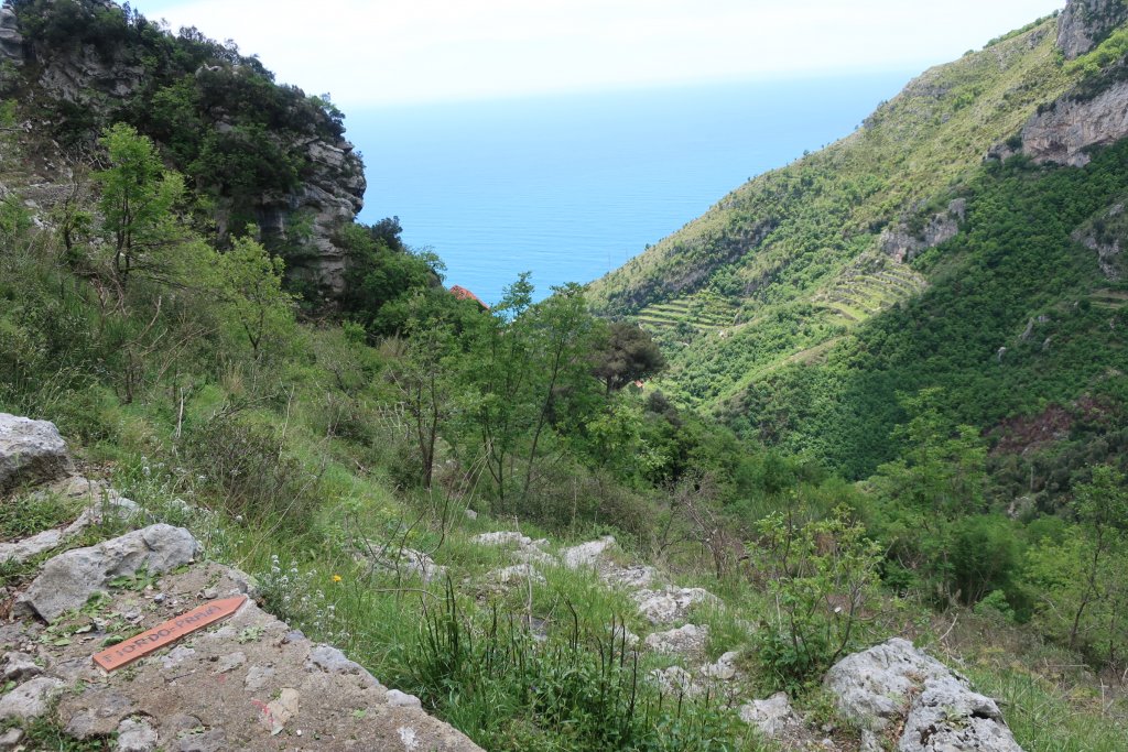 Hike, Praiano to Grotto Di Santa Barbara