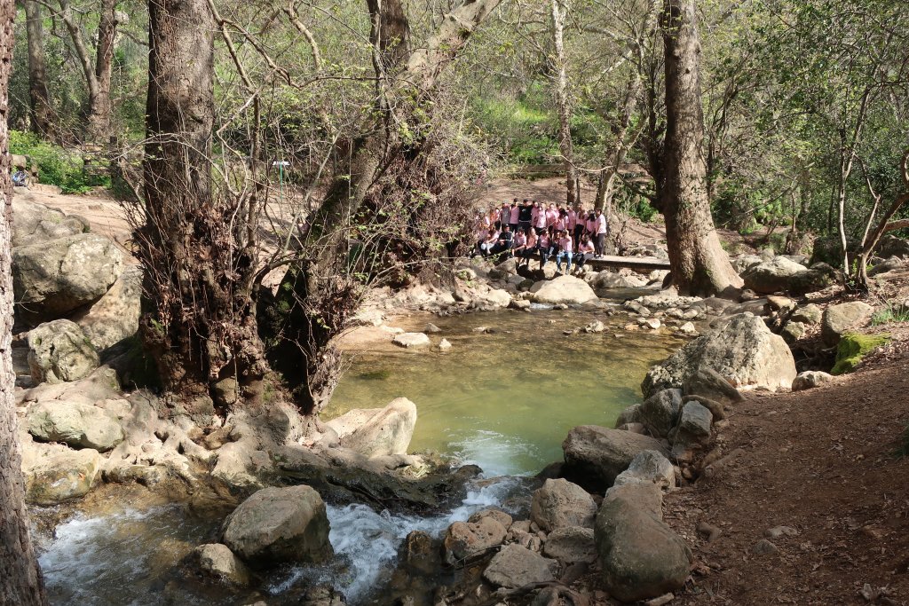 HIking in Nahal Amud