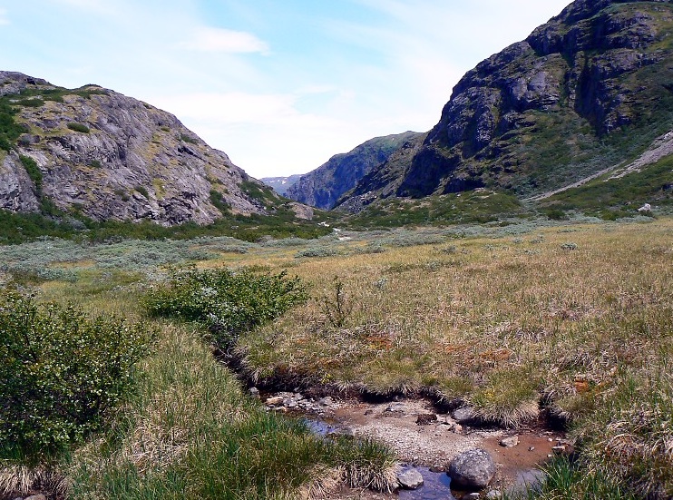 Hospital Valley With Flower Valley Beyond, Narsarsuaq