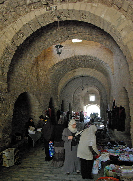 Inside gateway,  Skifa el Khala, Mahdia