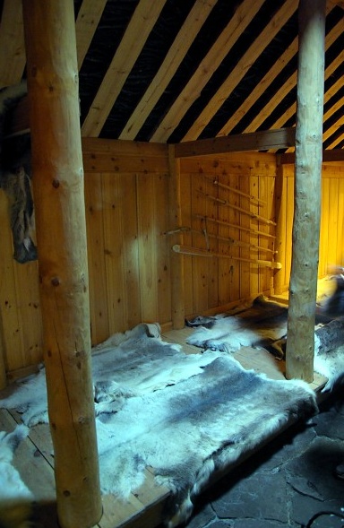 Inside Reconstructed Longhouse, Brattahild 2