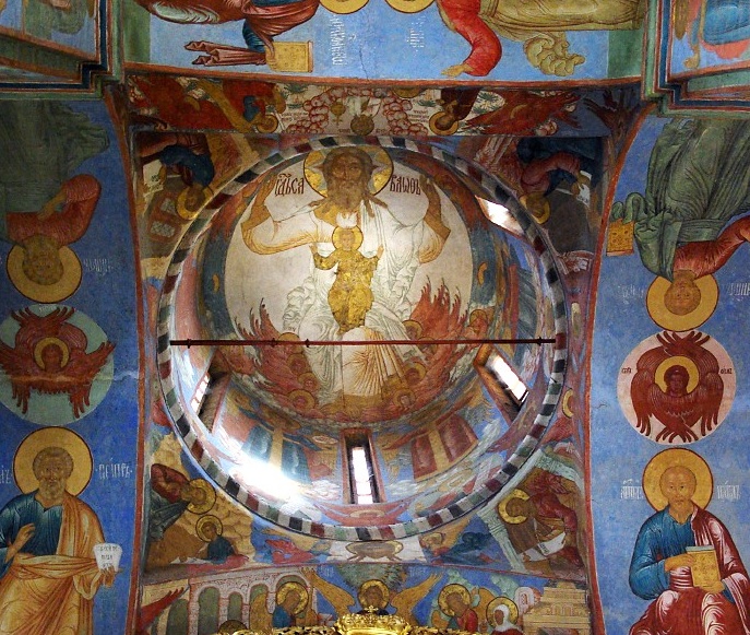 Kostroma St Ipaty Monastery, Cathedral of the Holy Trinity - dome