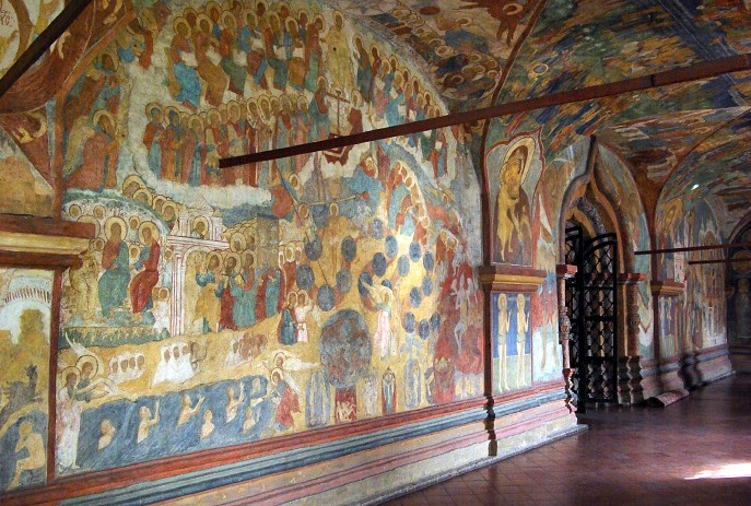 Kostroma St Ipaty Monastery, Cathedral of the Holy Trinity - Last Judgement