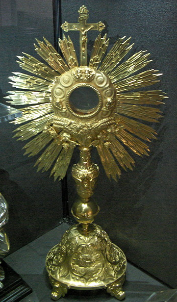 La Martyre church treasury monstrance