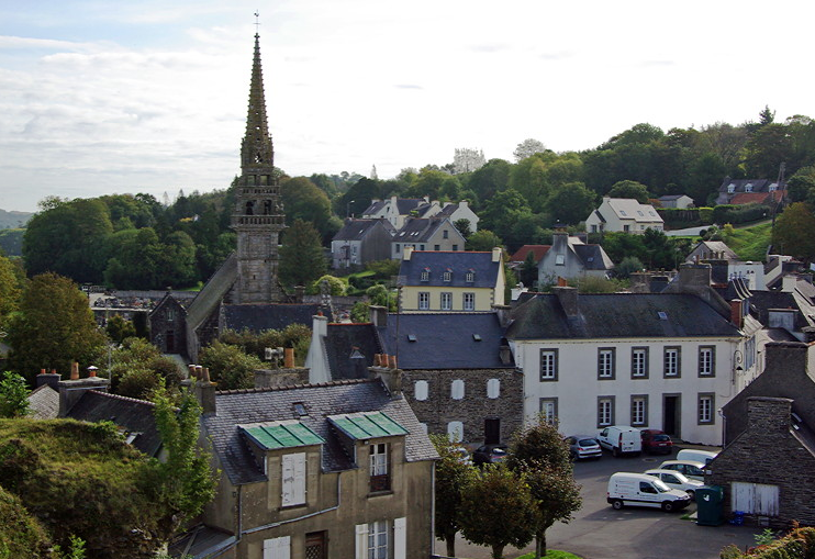 La Roche-Maurice from the castle