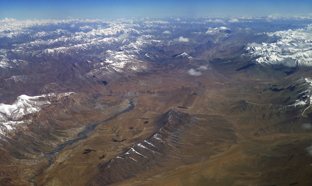 Ladakh from the air