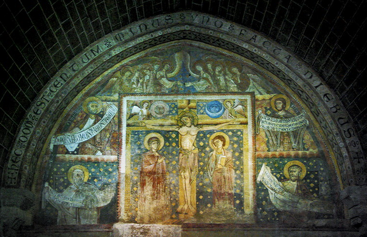 Le Puy-en-Velay, Cathédrale de Notre-Dame - chapter house fresco