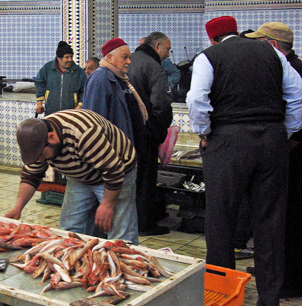 Mahdia - fish market