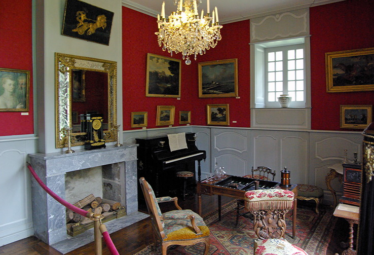 Manoir de Kérazan, smoking room