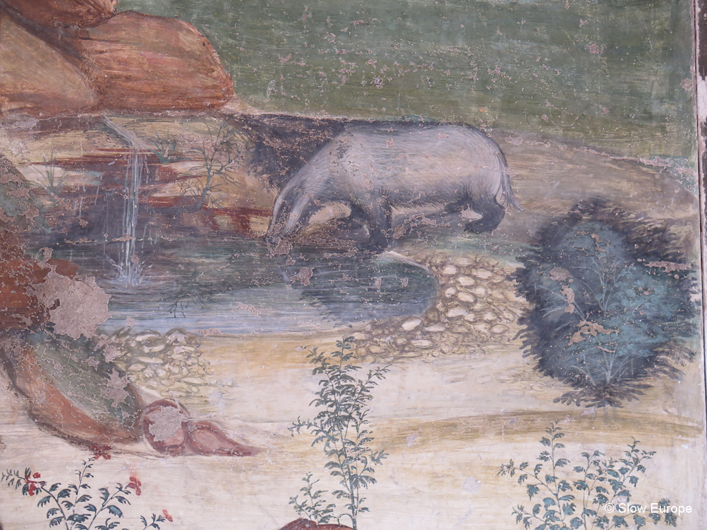 Monte Oliveto Frescoes - 06 detail