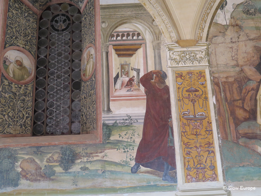 Monte Oliveto Frescoes - 07 detail