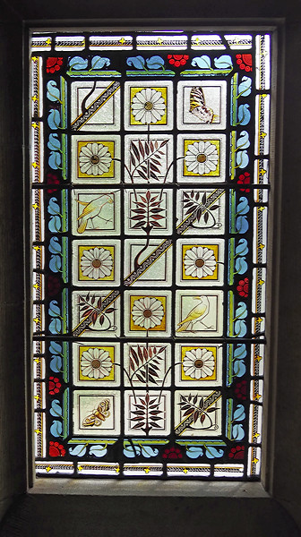 Morris stained glass window, Cragside