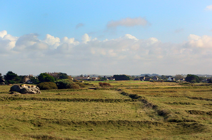 Old fields at Ménéham