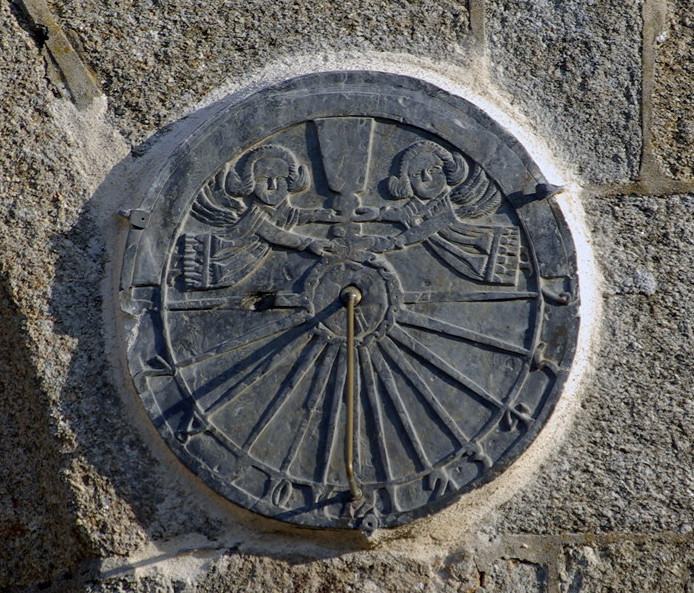 Plounéour-Ménez church sundial