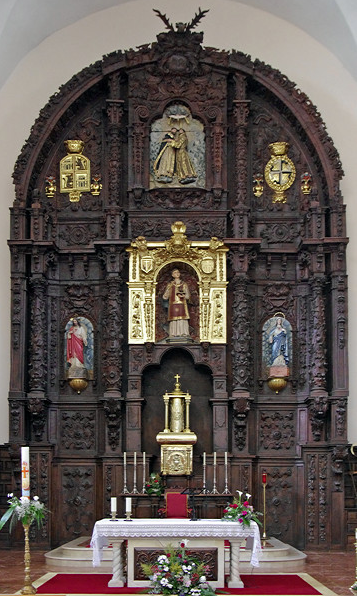 Potes, Iglesia San Vinccente - high altar and reredos