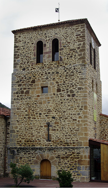 Potes, old church of San Vincente