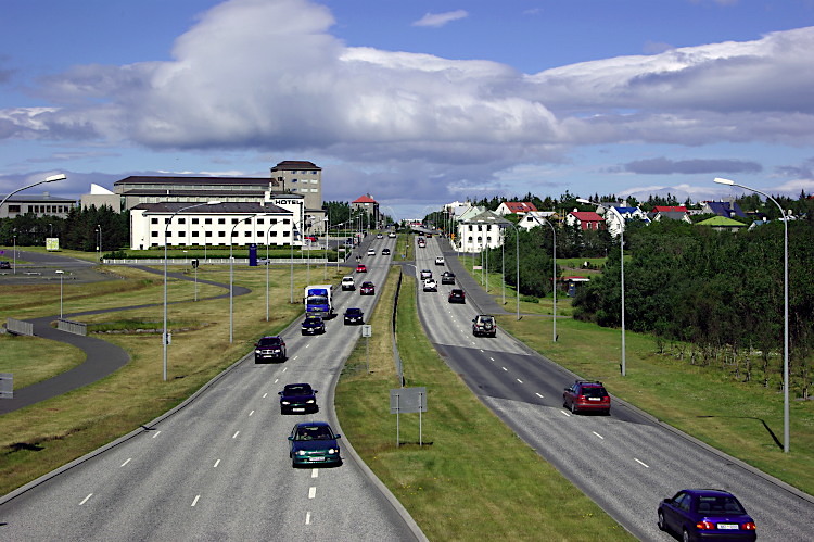 Reykjavik new town