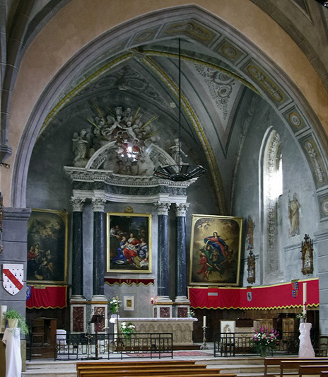 Rieux-Volvestre, Cathédrale Sante-Marie  - chancel
