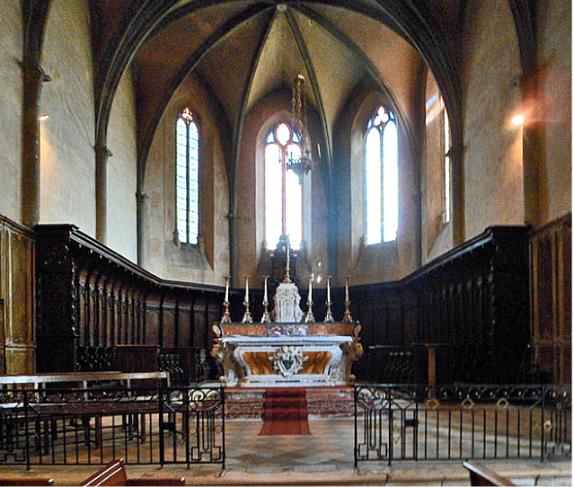 Rieux-Volvestre, Cathédrale Sante-Marie  - choir