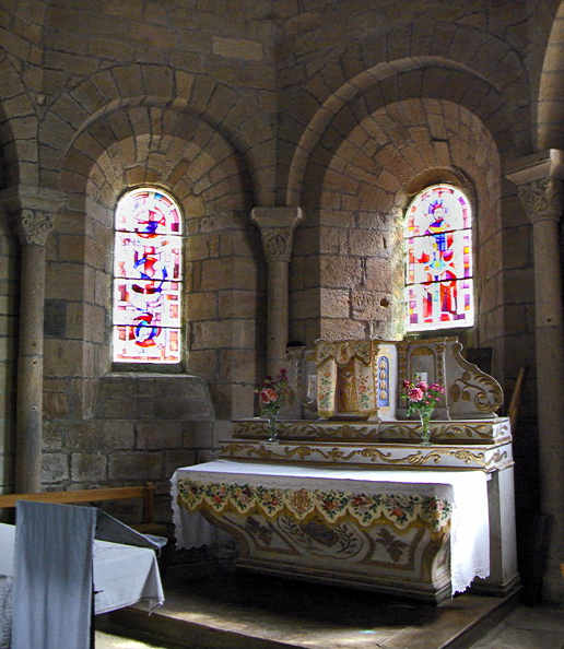 Saint-Pierre-Eynac, church - high altar