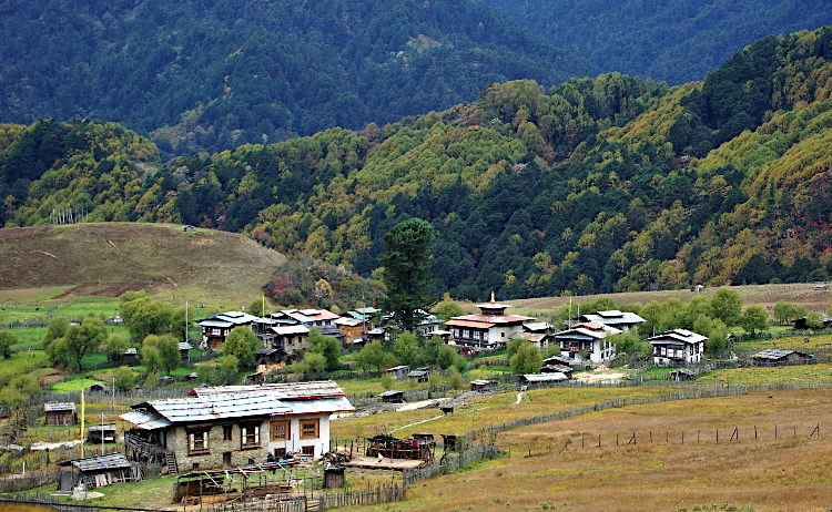 Sengor village, Bhutan